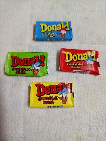 konfet: Məhsul: Donald Bubble Gum – saqqız Təsvir: - Klassik “Donald Bubble — 2