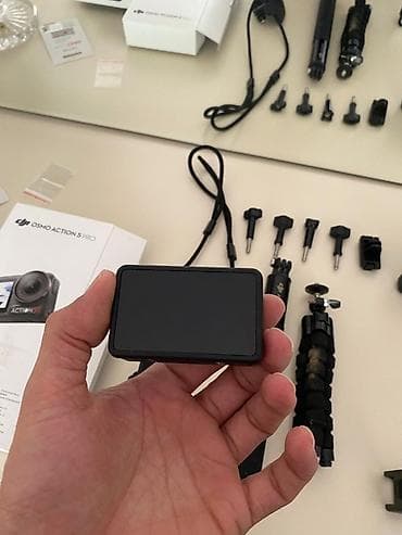 mosmo 5000: DJI Osmo Action 5 Pro action kamera Aksesuarlarla birlikdə — 2