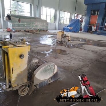 qapi ustu asmalar: #Betonkesme #betondeşmə Beton kubik kərpic - dən kəsim deşim — 4