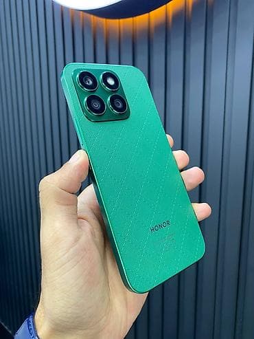 telefon və planşet ucun uzluklər: Honor X8b, 256 GB, rəng - Yaşıl, Sensor — 2