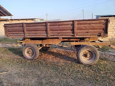 yuk masini: Traktor üçün ikioxlu qoşqu - Korpus: metal, hündür bortlu, üç — 3
