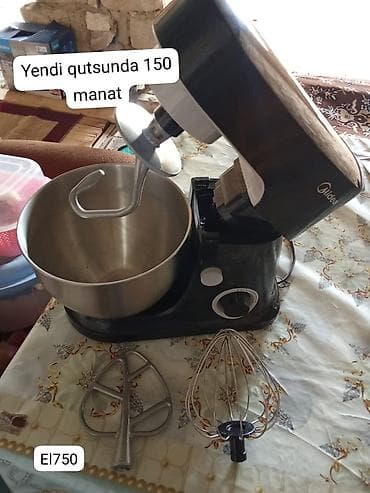 Midea stasionar mikser - Güclü stasionar mikser, paslanmayan poladdan