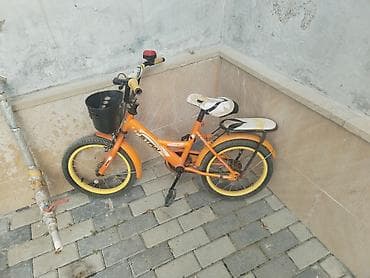 vele: Uşaq velosipedi – STRIM VELO, narıncı rəng. Xüsusiyyətlər: - Təkər — 3