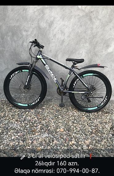 suru: BAOL FLYING-880 dağ velosipedi - Təkər ölçüsü: 26" - Güclü alüminium — 3