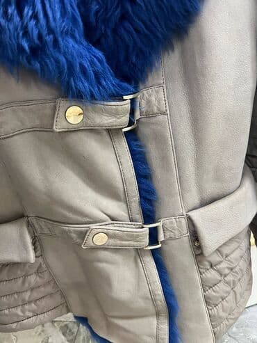 женские дубленки турецкого производства: Turkiye istehsali dublyonka veziyyeti 7/10 olchu 38-40 arasi uzunluqu — 5