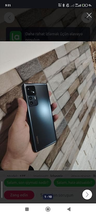 Xiaomi 12 Pro, 256 GB, rəng - Bej, 
 Düyməli, Sensor, Barmaq izi