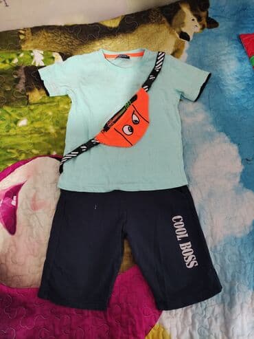 3 duymə koynək: Uwaq paltarl her biri 3 manat 3.4 .5yawa — 8