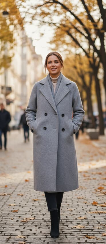 i̇pli qadın kupalnikləri: Palto, S, rəng - Boz — 1