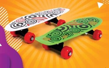 детские самокаты с родительской ручкой: Skeybord, Kaykay, Skeyt və Pennyboardlar - uşaqlar üçün 🛹 🔹Hər növ və — 1