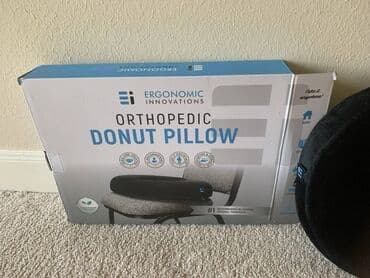 вкладыши в автокресло: Ortopedik Döşək Ergonomic Innovations Orthopedic Donut Pillow-Durable — 3