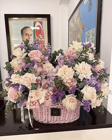 Paltar tikişi: Buketlər, səbətlər — 1