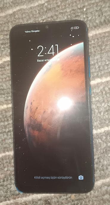 Redmi 9A, 32 GB, rəng - Göy, İki sim kartlı, Face ID