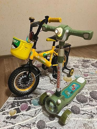 alikantar parca satisi: Velosiped ve scooter 80 azn yay feslinde istifade olunub bina evinin — 1