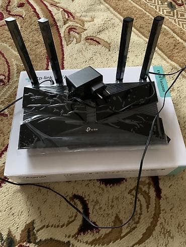 2.el netbook: TP-Link Aginet EX520 (AX3000) – Dual Band Wi‑Fi 6 router
Təzədi — 4