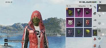 papaqlar: PUBG Mobile hesabı – zəngin kosmetik kolleksiya ilə Xüsusiyyətlər: - — 5