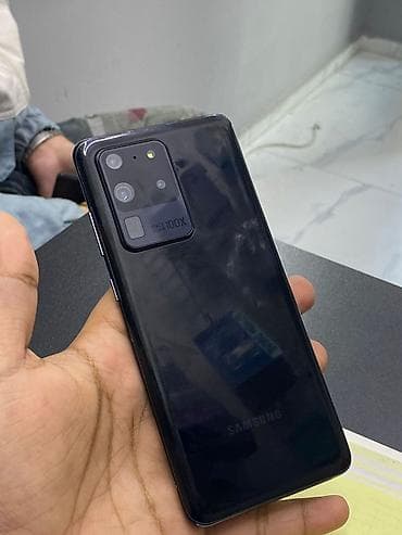 galaxy a23: Samsung Galaxy S20 Ultra, 128 GB, rəng - Qara, Barmaq izi, Face ID — 3