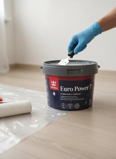 su nasoslari: Remontdan artiq qalib istifade olunmayb Tikkurila Euro Power 7 divar — 1