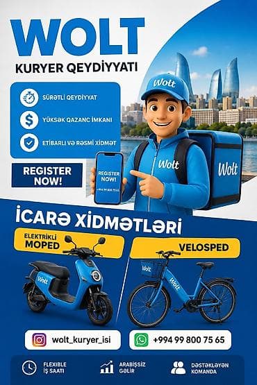 Sürücü-kuryer tələb olunur, Nəqliyyat təmin edilir, Gündəlik ödəniş, Təcrübəsiz lalafo.az -da Sürücü-kuryer tələb olunur, Nəqliyyat təmin edilir, Gündəlik ödəniş, Təcrübəsiz