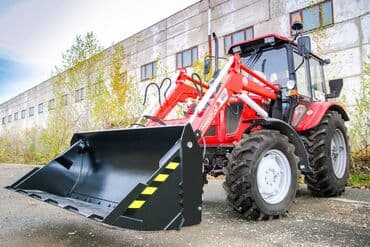 belarus traktor: Önyükləyici ilə traktorların satışı Belarus traktorları 40% dövlət — 1