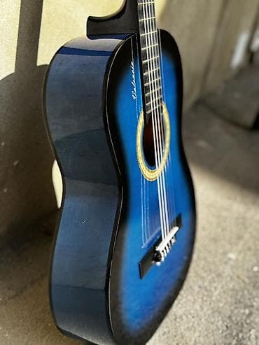 gitar amfisi: Valencia klassik gitara – mavi-sunburst rəngli korpus - Brend/model — 4