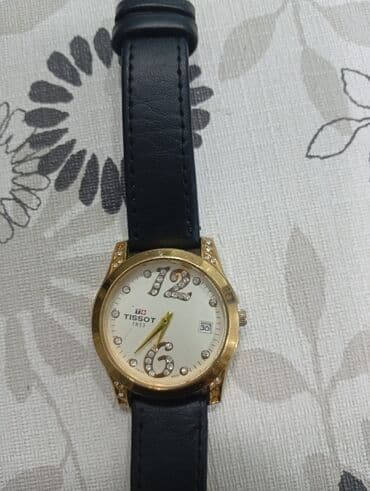 kvars: Qol saatı, Tissot, rəng - Qızılı — 1