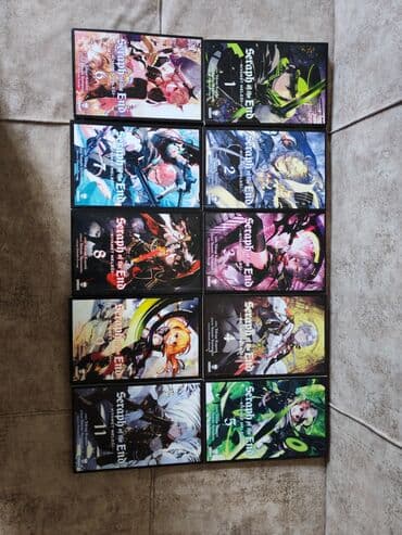 ziynət əşyaları: Seraph of the end 1-9,11 Mha1,2,4,5,7 Limit1 Goblin slayer 1-4 Ful — 8