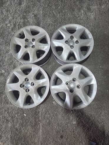 annaite təkər: 4 ədəd yüngül lehimli disk dəsti - Material: alüminium (yüngül — 2