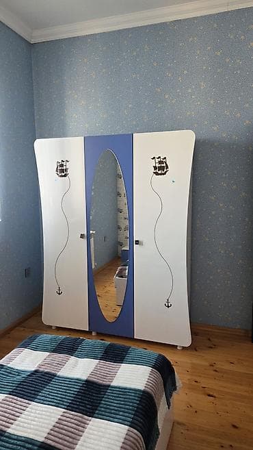 mekteb mebeli: Oğlan üçün, Təknəfərlik çarpayı — 1