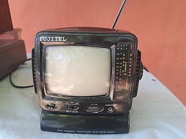 televizor arxaligi: FUJITEL FTV-501 mini televizor-radio - Ekran: 5.5" (14 sm) qara-ağ - — 4