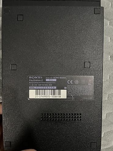 ps2 disk: Sony PlayStation 2 Slim (SCPH-90004) – PAL versiyası Xüsusiyyətlər: - — 2