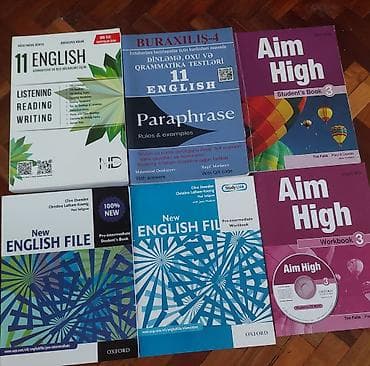 cd disk: Məhsul: İngilis dili üzrə dərslik və iş dəftərləri toplusu Tərkib: - — 1