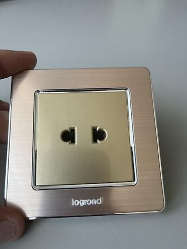 kreditle drel: Logrond divar rozetkaları – müxtəlif dizayn və standartlar Məhsul — 4