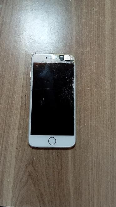 IPhone 6, 16 GB, Gümüşü, Qırıq