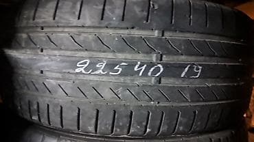 Avtomobil şinləri – ölçü 225/40 R19 2 eded Continental eded ela — 1