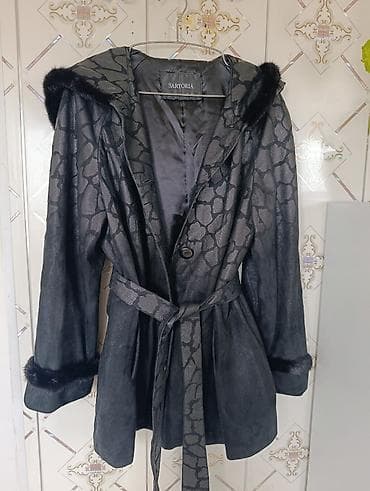 usta geyimi: Palto, 3XL, rəng - Qara — 3