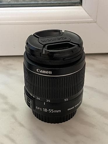 mini pc: Canon EOS 1000D gövdə + Canon EF‑S 18‑55mm f/3.5‑5.6 II linza — 7