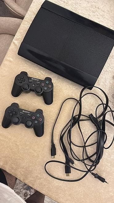 ps1 oyun: Sony PlayStation 3 (Super Slim) oyun konsolu dəsti Çooox ideal — 2
