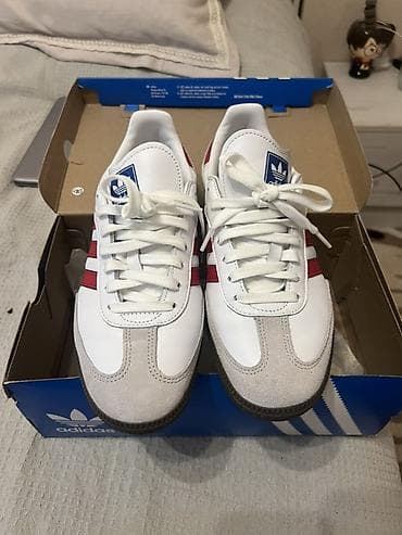 Krasofkalar və idman ayaqqabıları: Adidas Samba OG idman ayaqqabısı Orijinal - Model: Samba OG - Rəng: ağ — 4