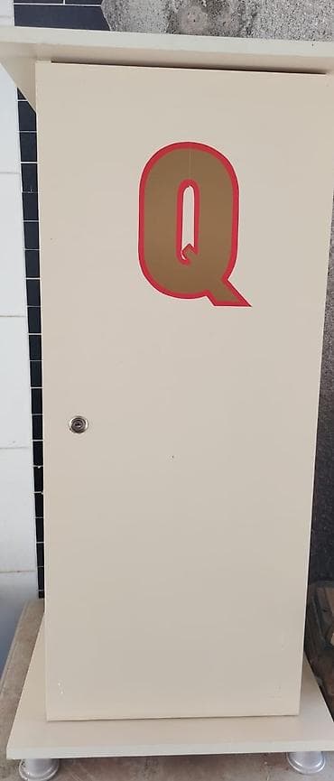 ıkıncı el dolap: Ağ rəngli birqapılı şkaf - Material: laminat/MDF lövhə - Rəng: açıq — 4