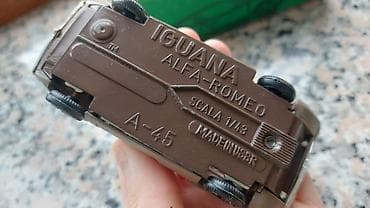 Vintage SSRİ istehsalı Alfa Romeo Iguana A-45 (1:43)Kolleksiyaçılar — 6