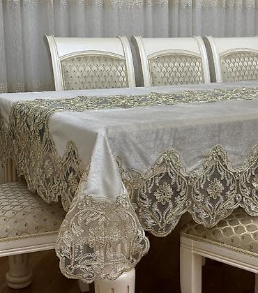 novruz bayramı şekilleri: Yeni rəng - Bej Məxmər Süfrə, Ödənişli çatdırılma — 2