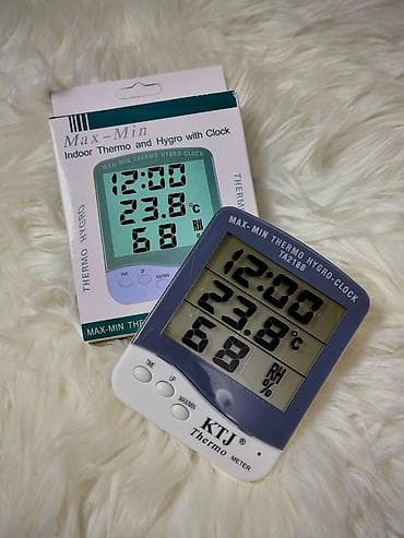 Tempratur nemişdiy saat gosderen - Funksiyalar: otaq içi temperatur lalafo.az -da Tempratur nemişdiy saat gosderen - Funksiyalar: otaq içi temperatur