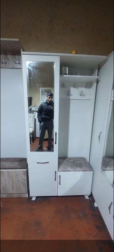 ışkaf: Yeni, 2 qapılı Düz dolab, Dəhliz dolabı — 22