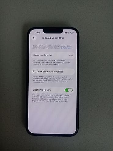 note 11 pro ikinci el: IPhone 13, 128 GB, Qara, Face ID — 2