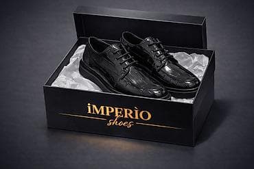 botinka 43: Klassik kişi ayaqqabısı – iMPERiO shoes - Material: təmiz dəri — 1