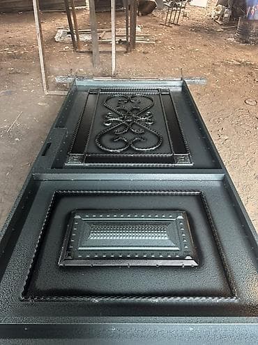 Darvaza Seyf qapıların yerində təmiri Rənglənməsi yenisin sifarişi — 7