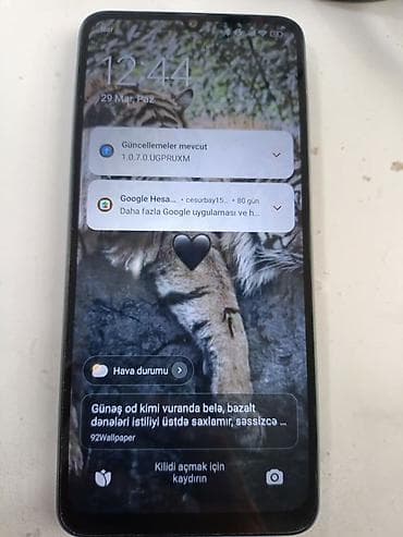 2el telefon: Redmi Note 13, 256 GB, rəng - Mavi, Barmaq izi — 2