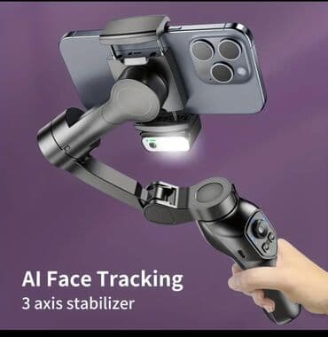 стедикам для телефона: Smartfonlar üçün nəzərdə tutulmuş bu stabilizator, AI üz izləmə və 3 — 1