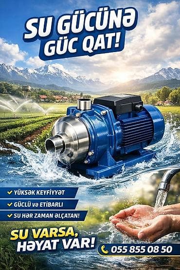 sufre modelleri: Nasos, Ev üçün (məişət), quraşdırılma Səthi, Yeni — 2