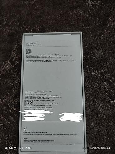 iphon 6 plus: IPhone 17 Pro Max, 512 GB, Gümüşü, Face ID — 2